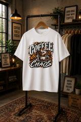 Coffee and Chaos T Shirt