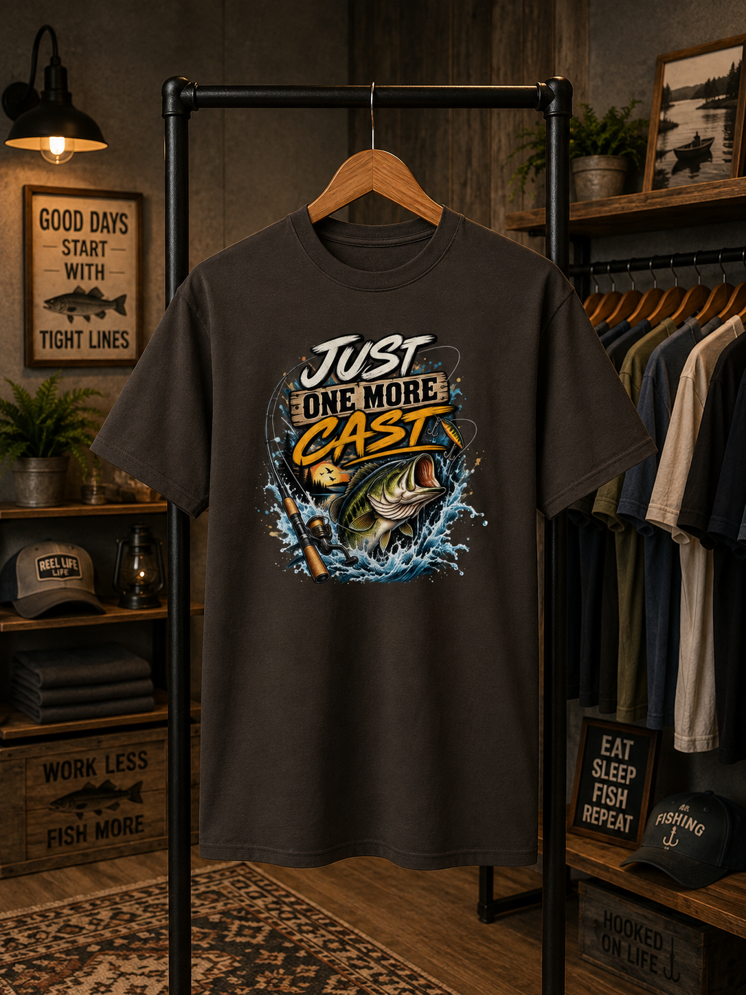 Just One More Cast T Shirt