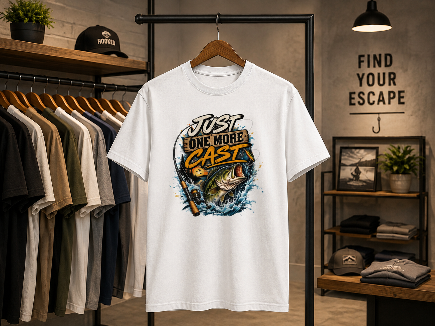 Just One More Cast T Shirt