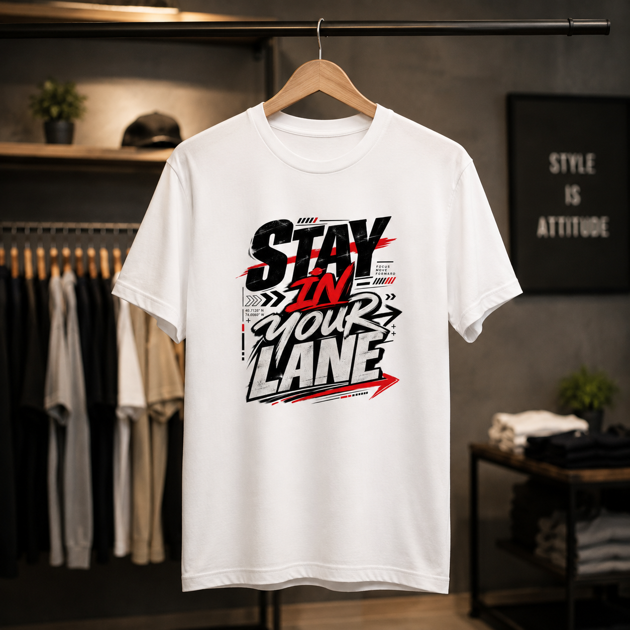 Stay In Your Lane T Shirt
