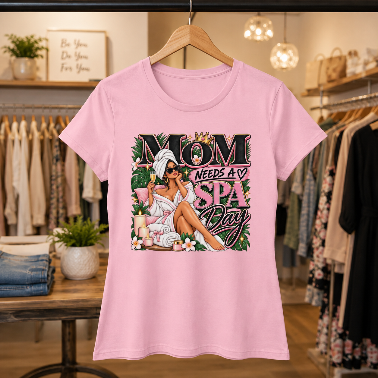 Mom Needs a Spa Day Women’s T Shirt