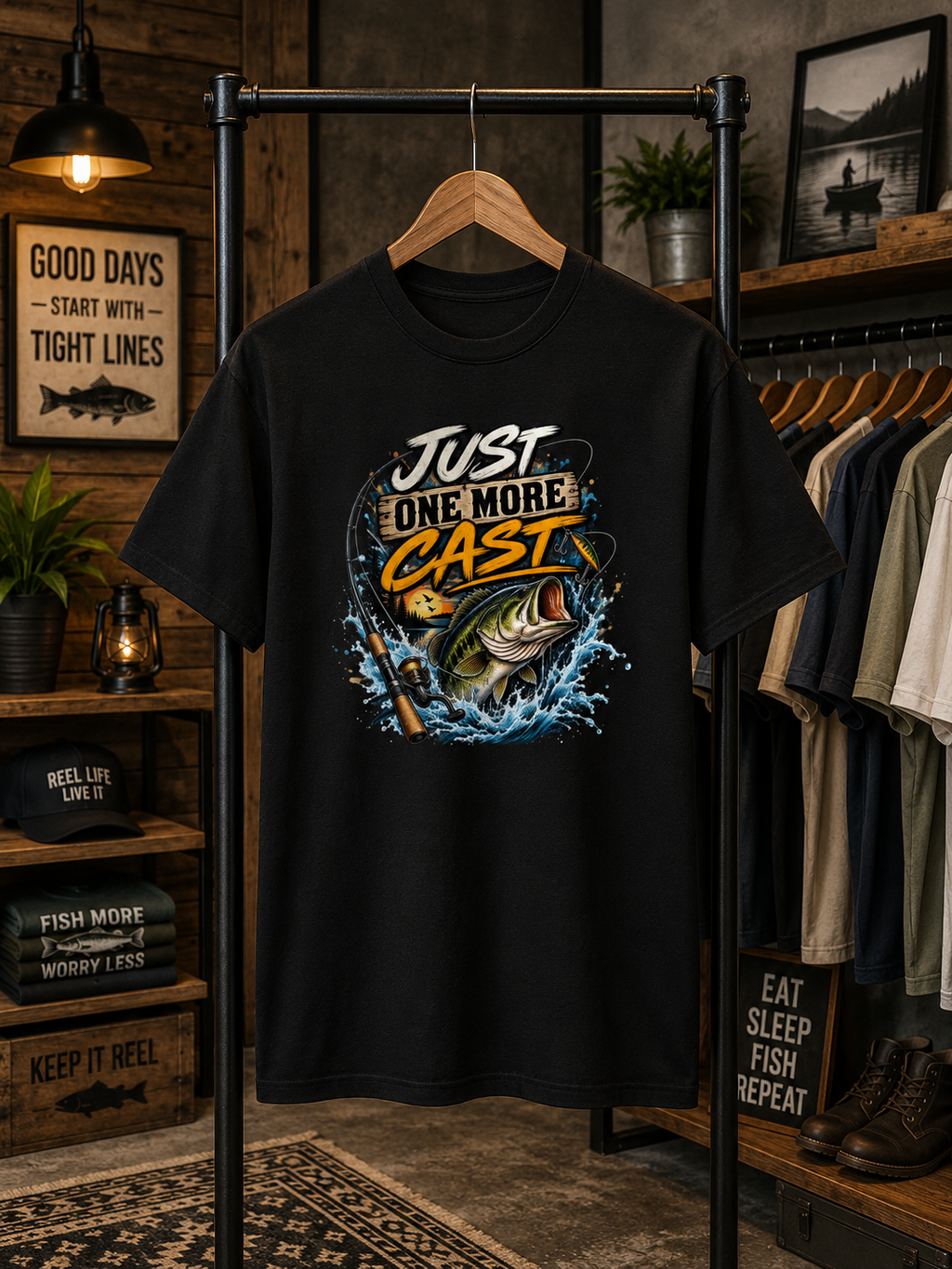 Just One More Cast T Shirt
