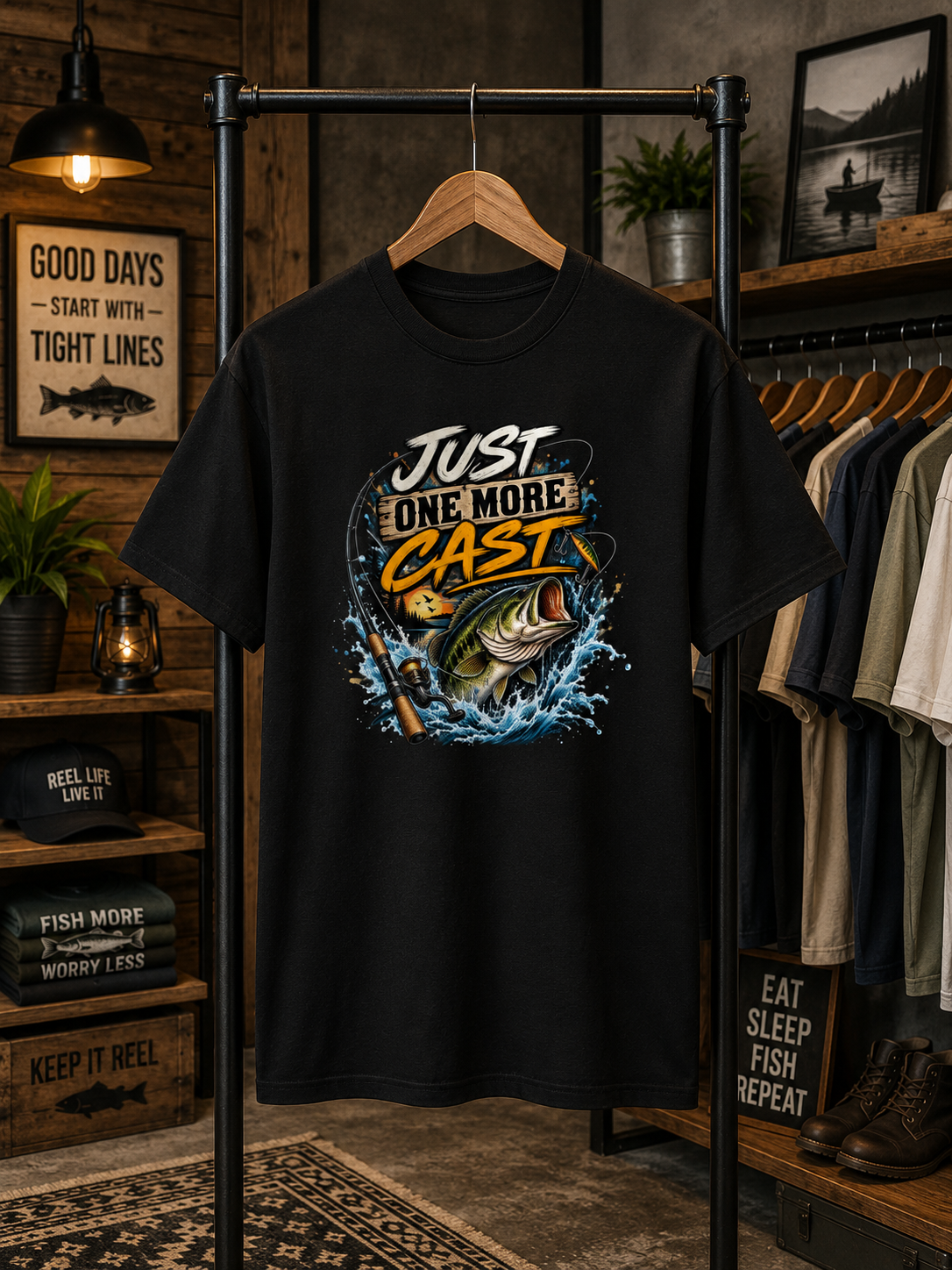 Just One More Cast T Shirt