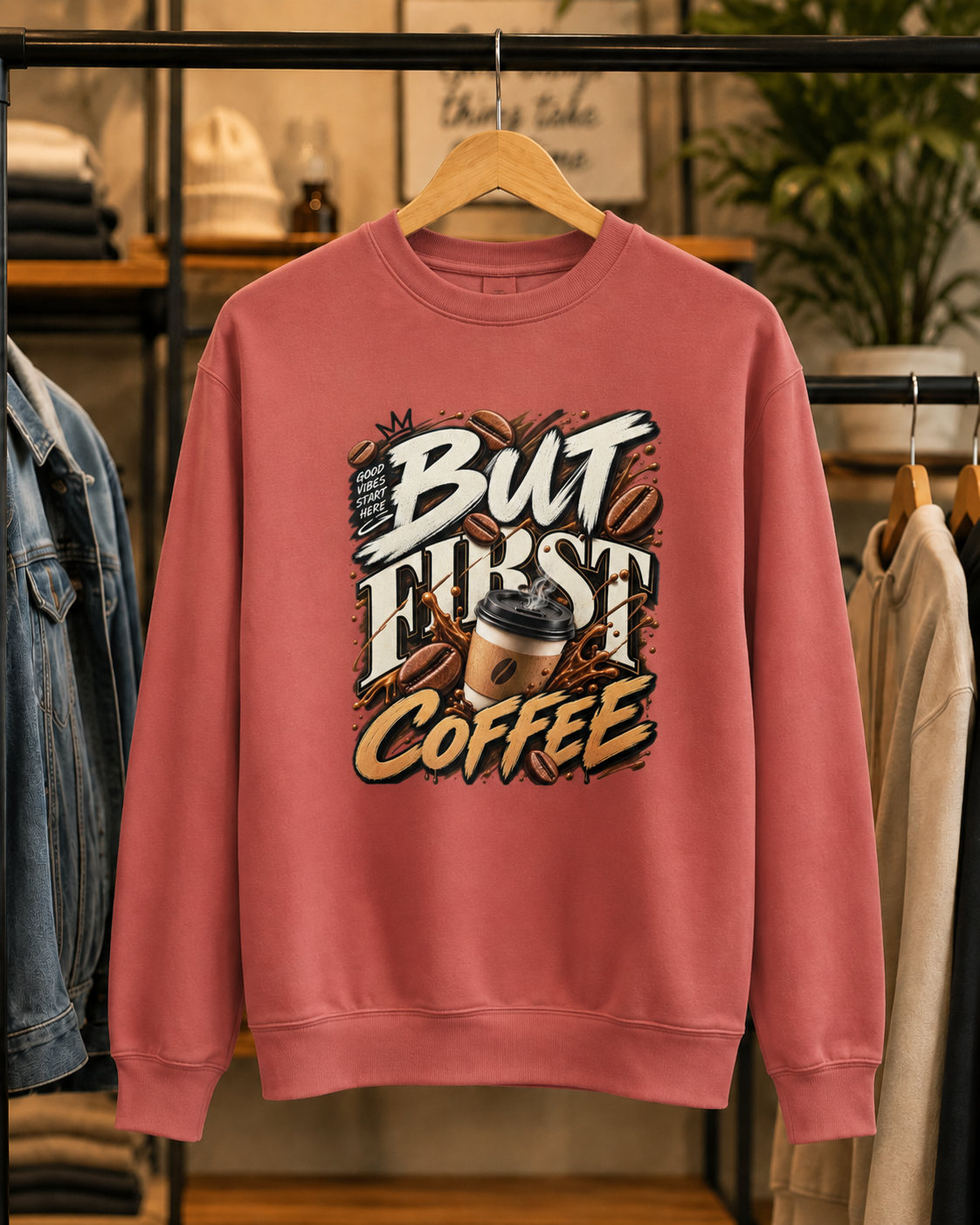 But First Coffee Sweatshirt