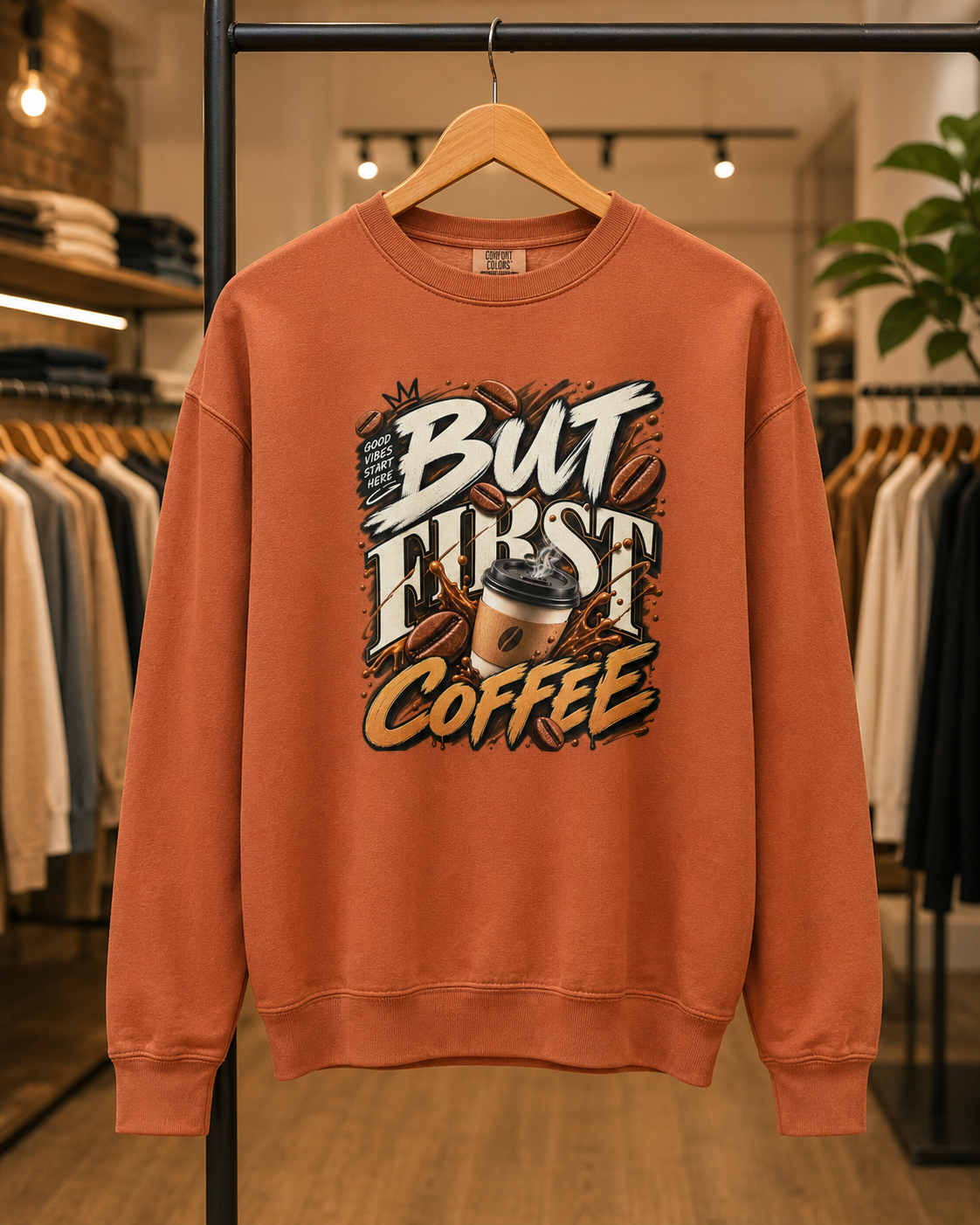 But First Coffee Sweatshirt