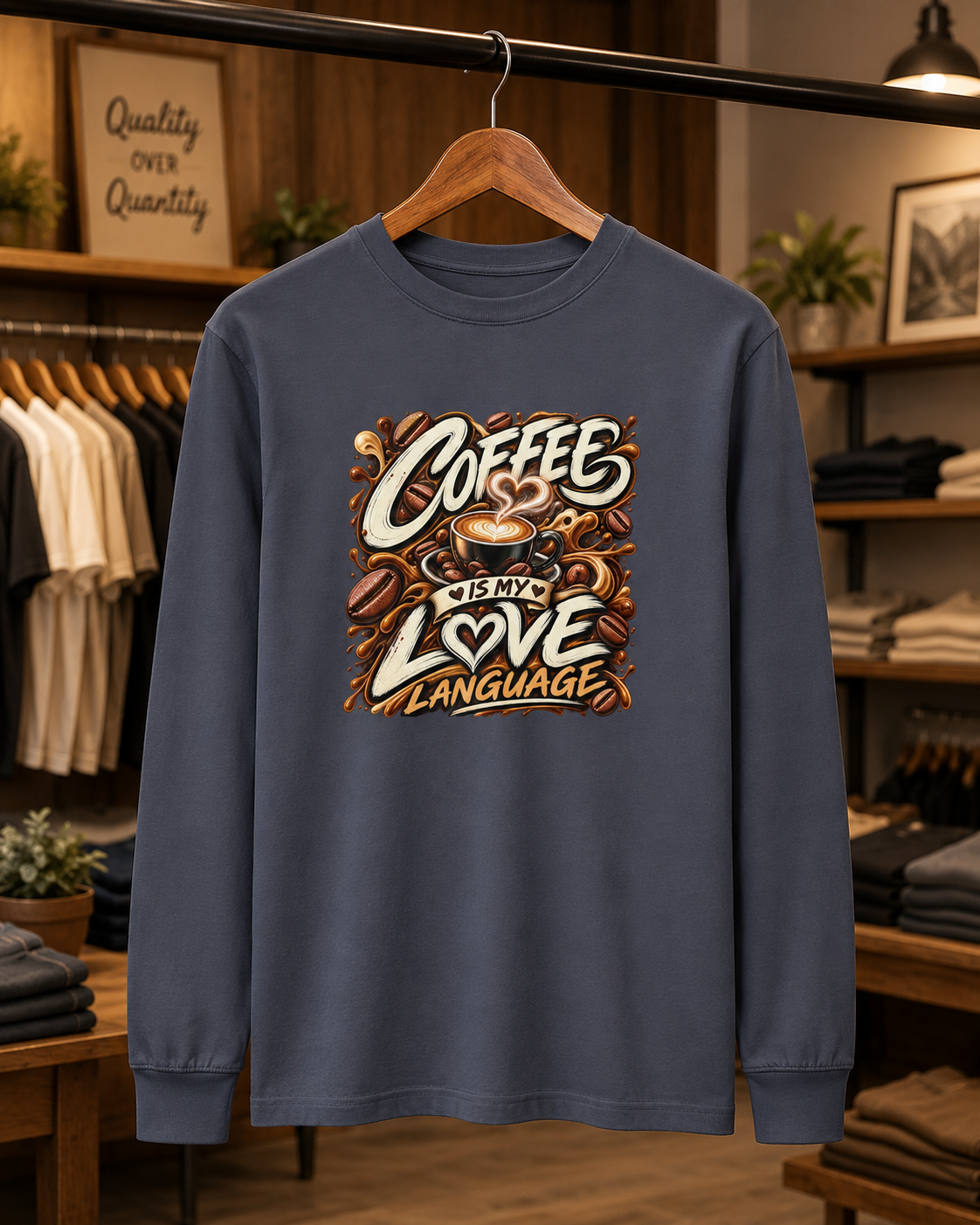 Coffee Is My Love Language Sweatshirt