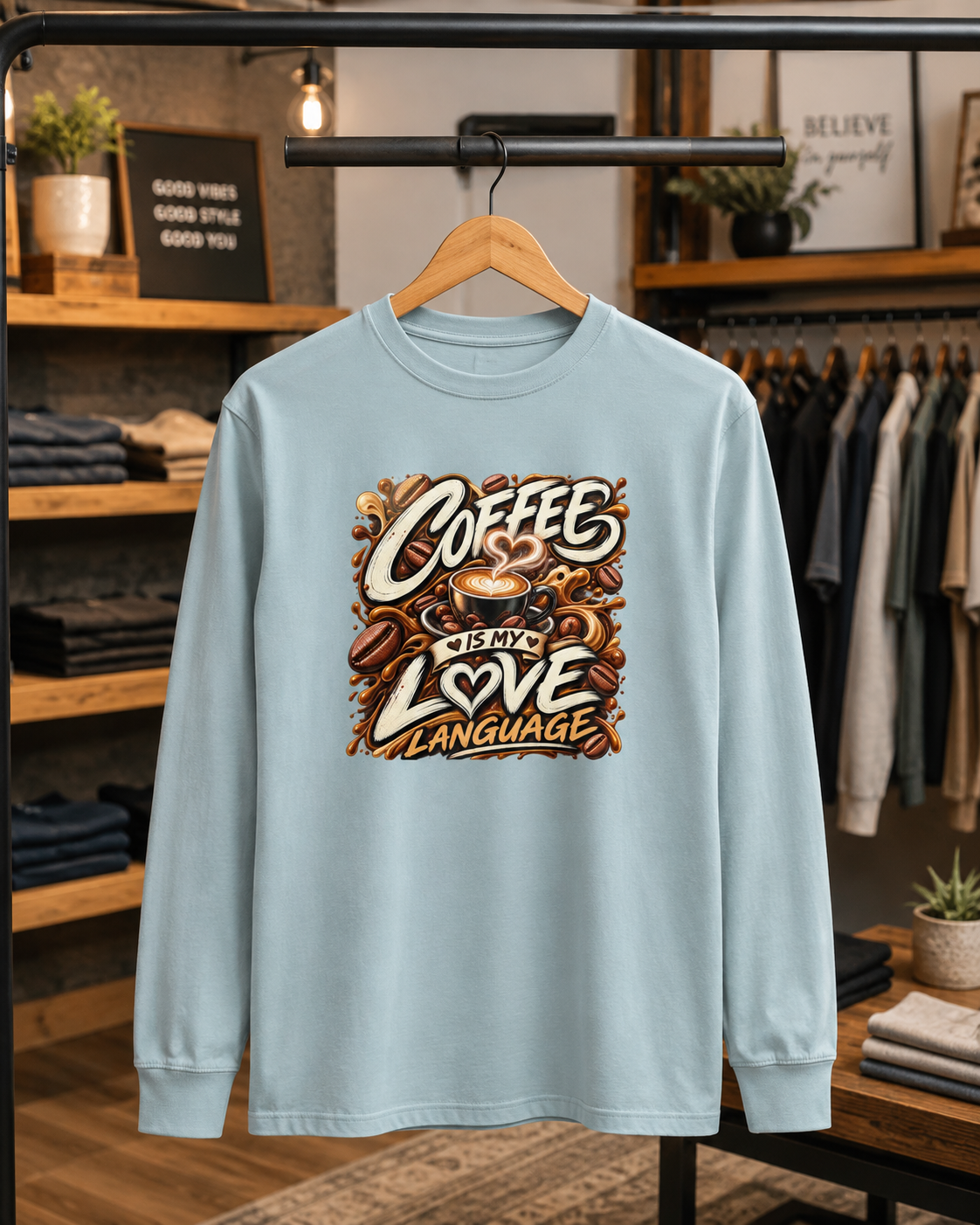 Coffee Is My Love Language Sweatshirt