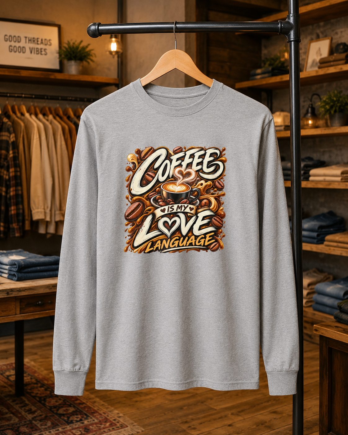 Coffee Is My Love Language Sweatshirt
