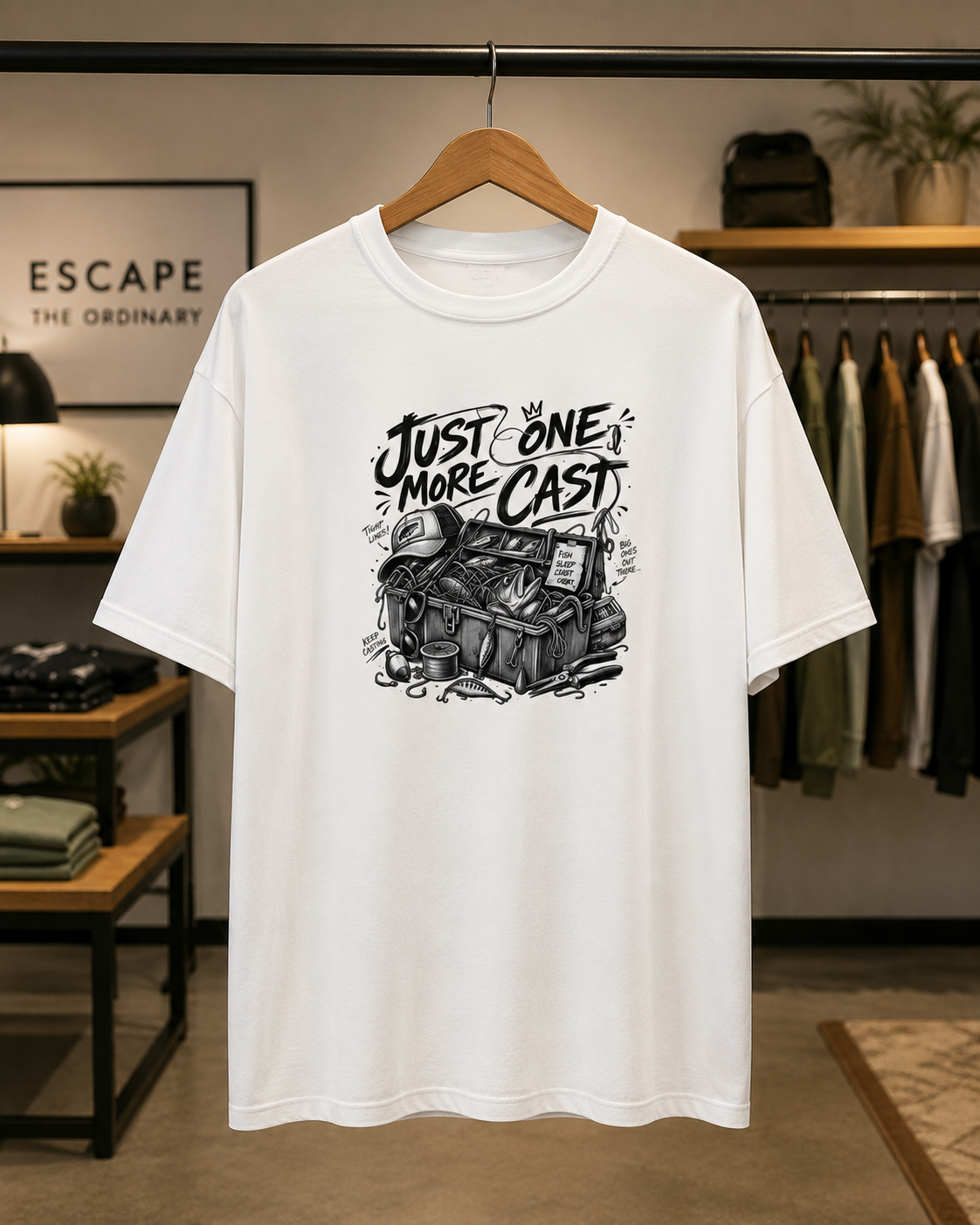 Just One More Cast T Shirt