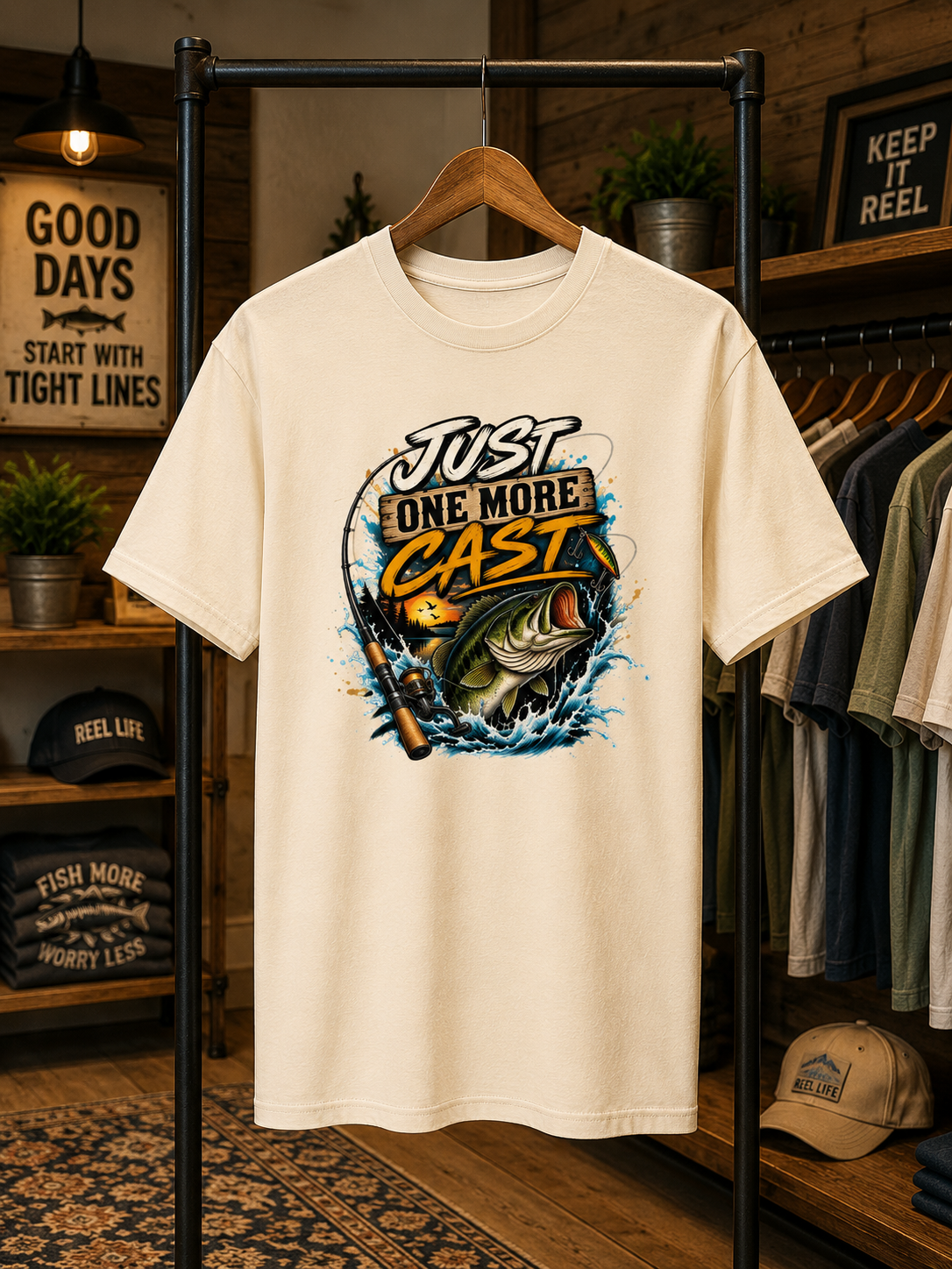 Just One More Cast T Shirt