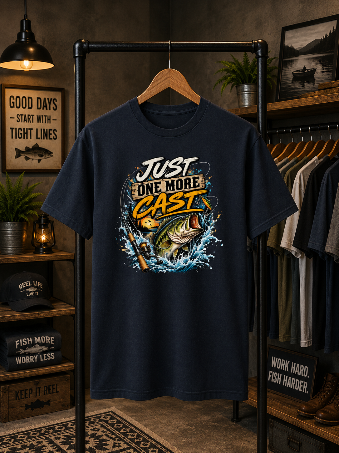 Just One More Cast T Shirt