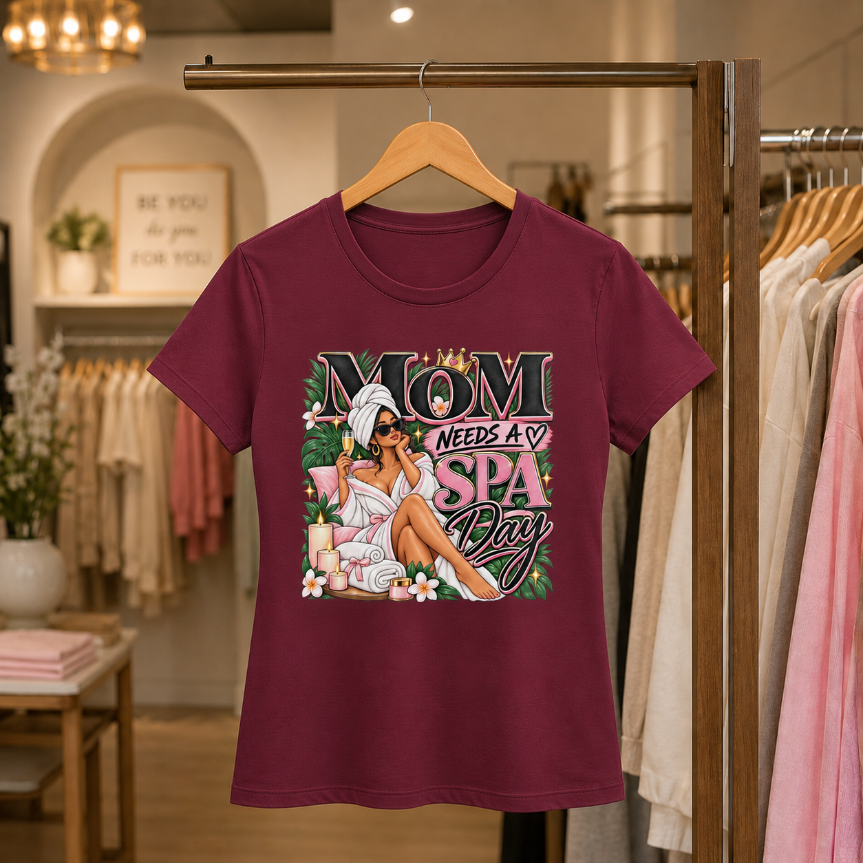 Mom Needs a Spa Day Women’s T Shirt